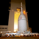 Illustration for article titled The Orion Spacecraft Is At the Launch Pad And Strapped To Its Rocket
